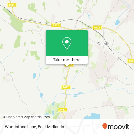 Woodstone Lane map