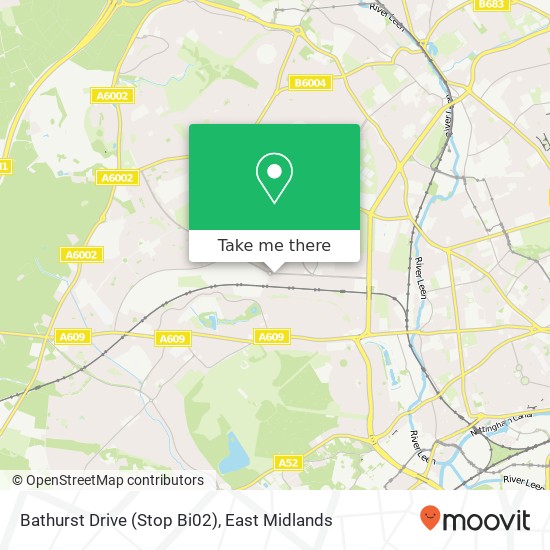 Bathurst Drive (Stop Bi02) map