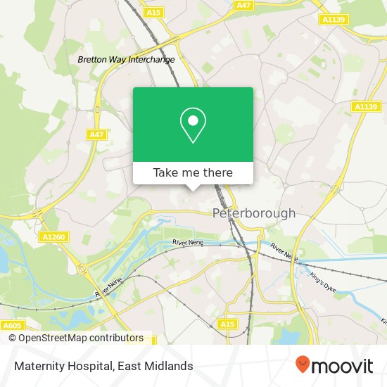 Maternity Hospital map