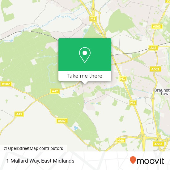 1 Mallard Way map