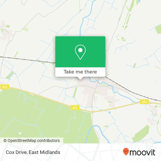Cox Drive map