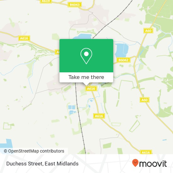 Duchess Street map