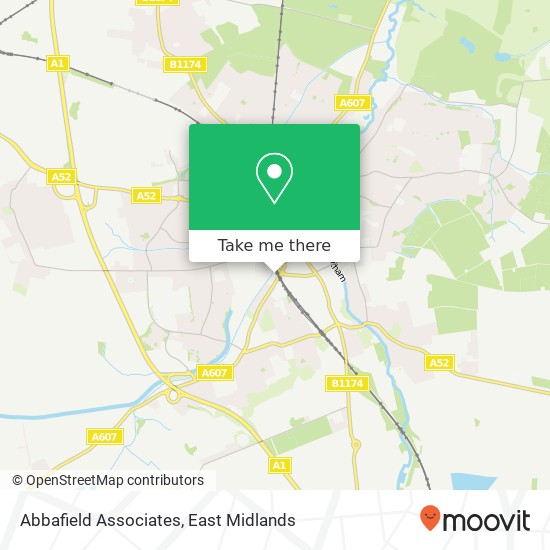 Abbafield Associates map