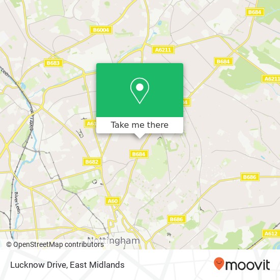 Lucknow Drive map