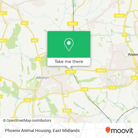 Phoenix Animal Housing map