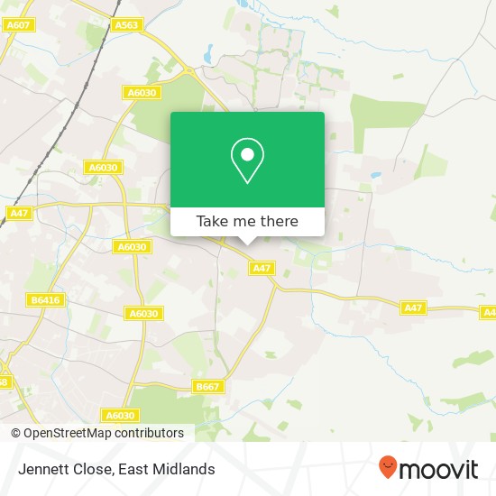 Jennett Close map