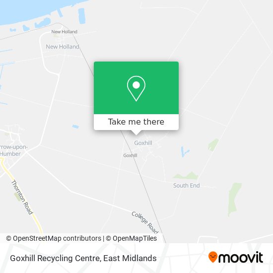Goxhill Recycling Centre map