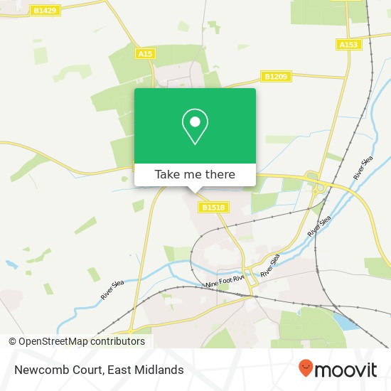 Newcomb Court map