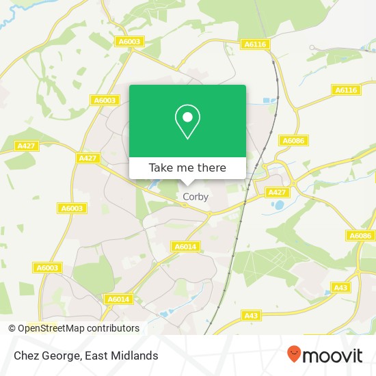 Chez George map