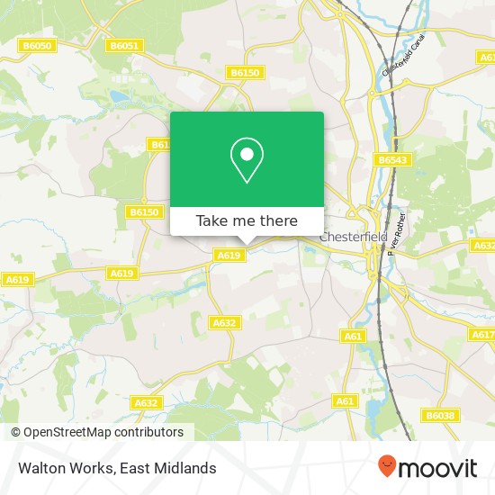 Walton Works map