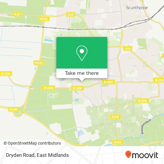 Dryden Road map