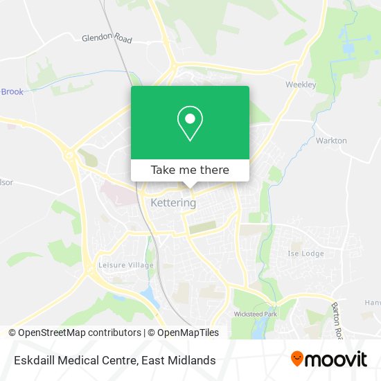 Eskdaill Medical Centre map