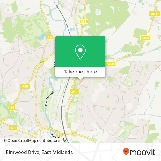 Elmwood Drive map