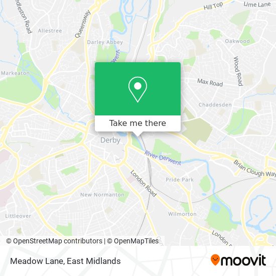Meadow Lane map