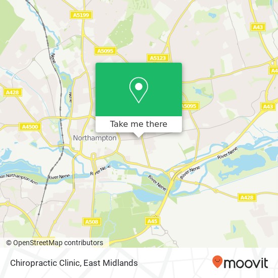Chiropractic Clinic map