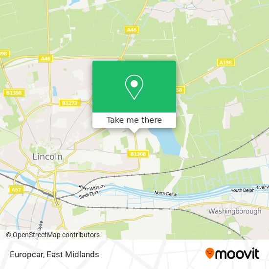 Europcar map