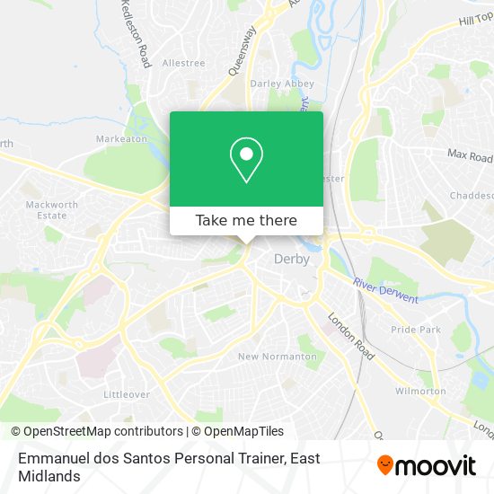 Emmanuel dos Santos Personal Trainer map