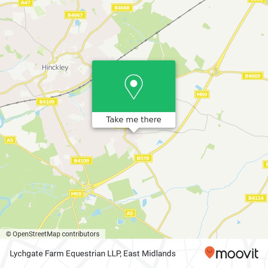 Lychgate Farm Equestrian LLP map