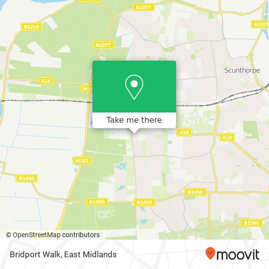 Bridport Walk map