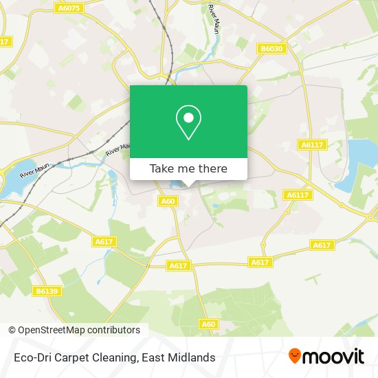 Eco-Dri Carpet Cleaning map