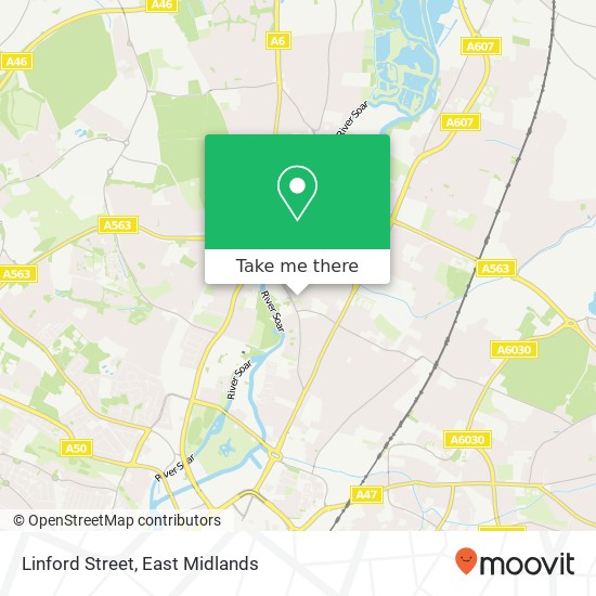 Linford Street map