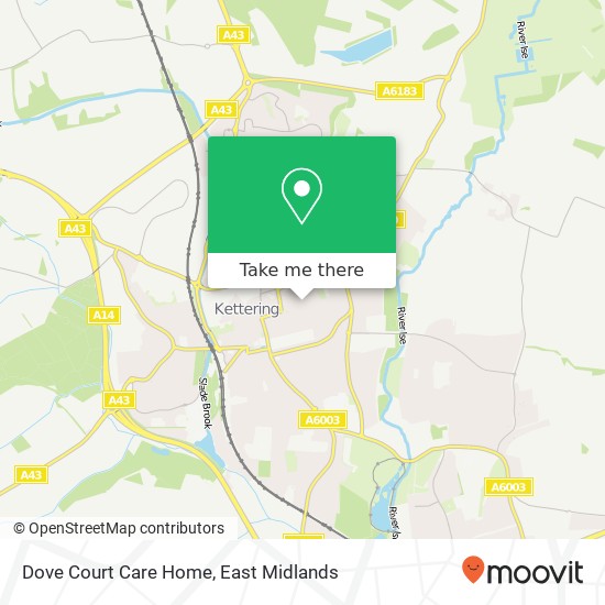 Dove Court Care Home map