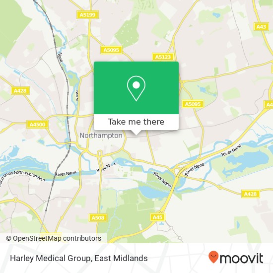 Harley Medical Group map