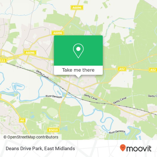 Deans Drive Park map