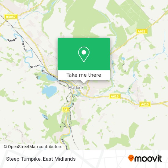 Steep Turnpike map