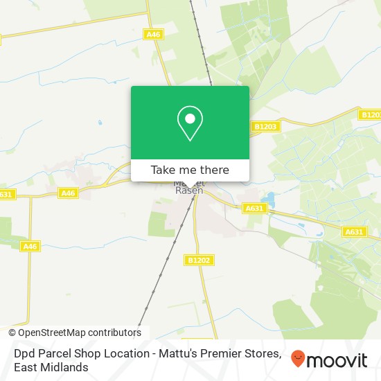 Dpd Parcel Shop Location - Mattu's Premier Stores map