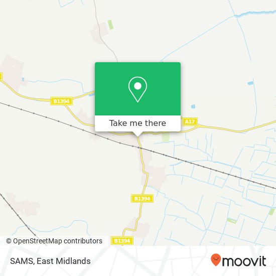 SAMS map