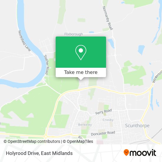 Holyrood Drive map