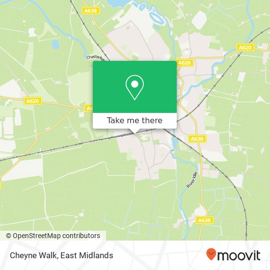 Cheyne Walk map