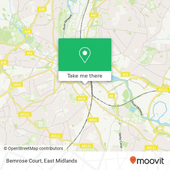 Bemrose Court map