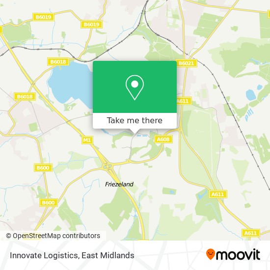 Innovate Logistics map