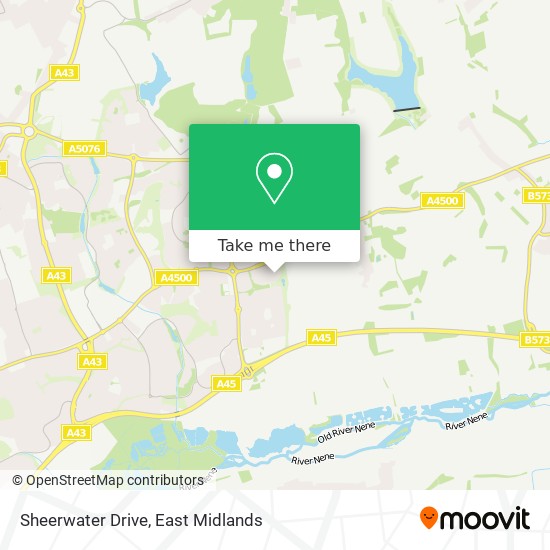 Sheerwater Drive map