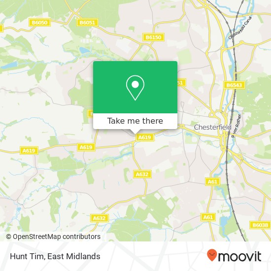Hunt Tim map