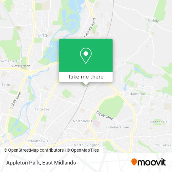 Appleton Park map