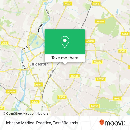 Johnson Medical Practice map