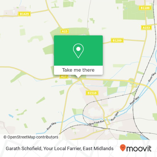 Garath Schofield, Your Local Farrier map