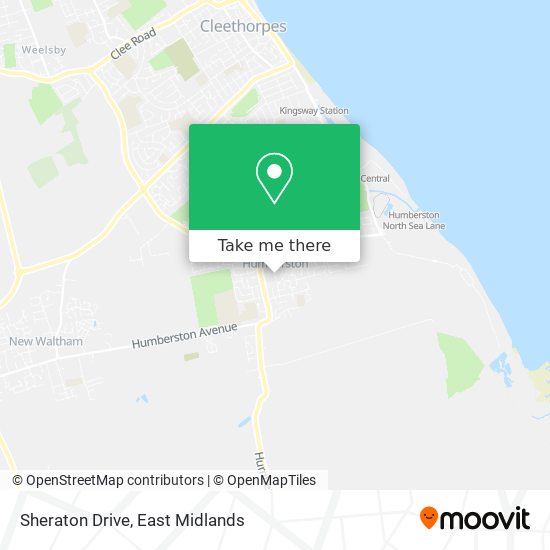 Sheraton Drive map