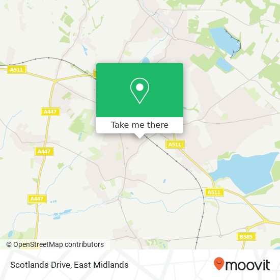 Scotlands Drive map