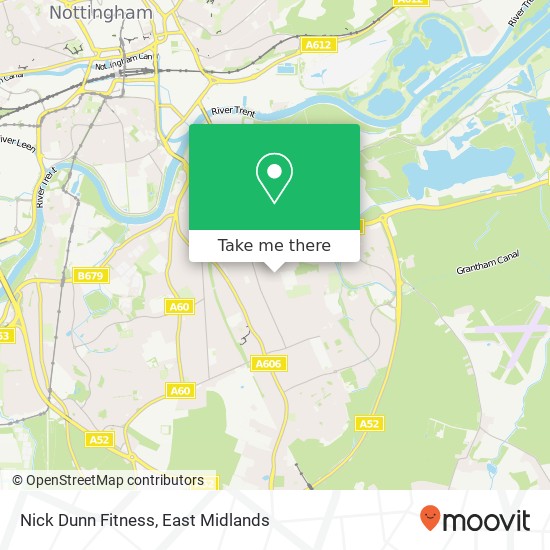 Nick Dunn Fitness map