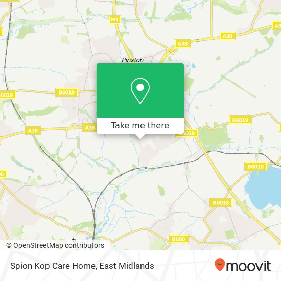 Spion Kop Care Home map