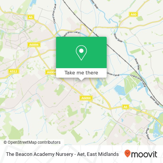 The Beacon Academy Nursery - Aet map