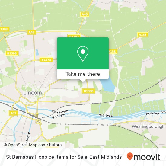 St Barnabas Hospice Items for Sale map