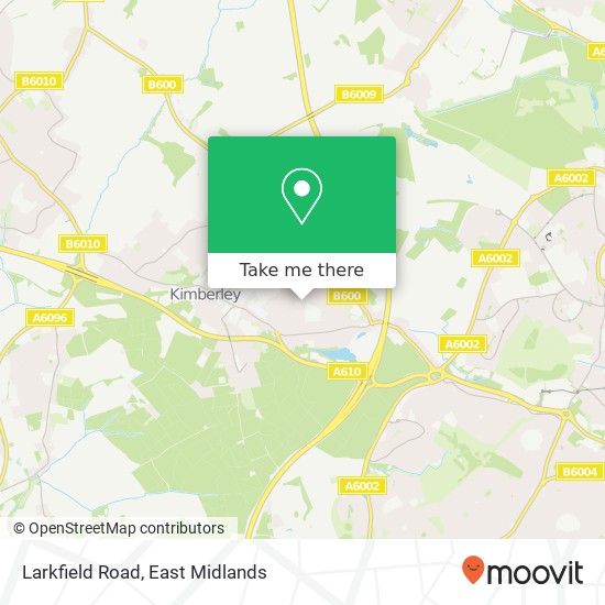 Larkfield Road map