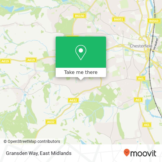 Gransden Way map