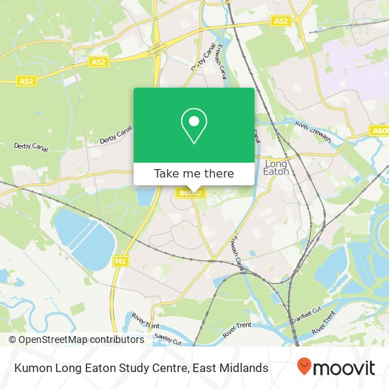 Kumon Long Eaton Study Centre map