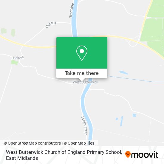 West Butterwick Church of England Primary School map